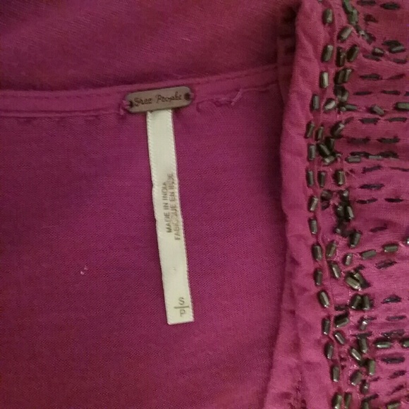 Free People Beaded top - Picture 3 of 6